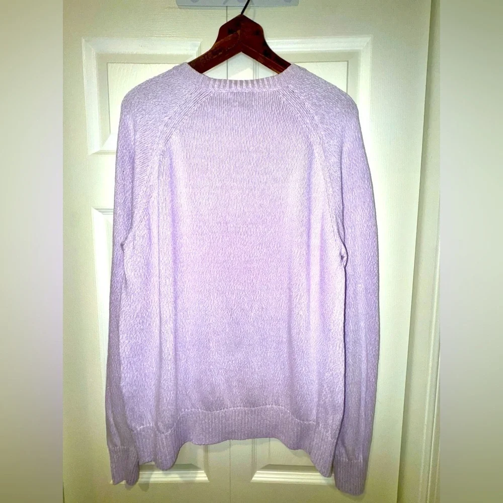 Peter Millar Men’s Linen Cotton Crewneck Sweater – Size Large – VGUC